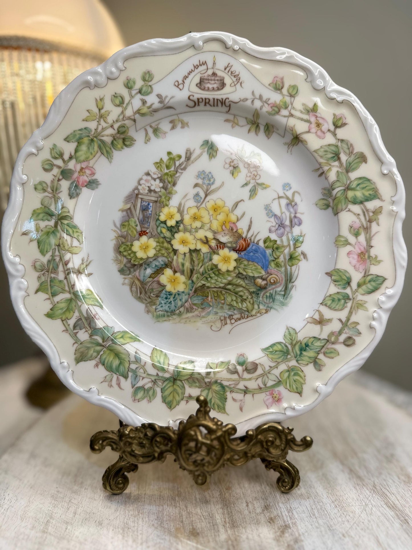 Beatrix Potter “Four Seasons” Collector Plate – Royal Doulton Vintage Bone China – Choose Season