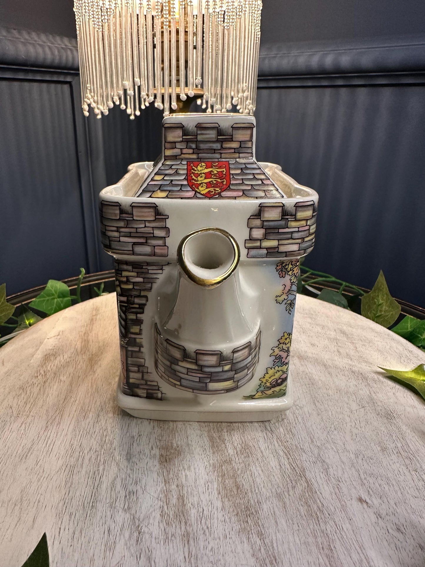 Sadler Staffordshire Teapot Set Robin Hood | Vintage English Novelty Teapots | Sherwood Forest Castle Teapot | Collectible Ceramic Teapot