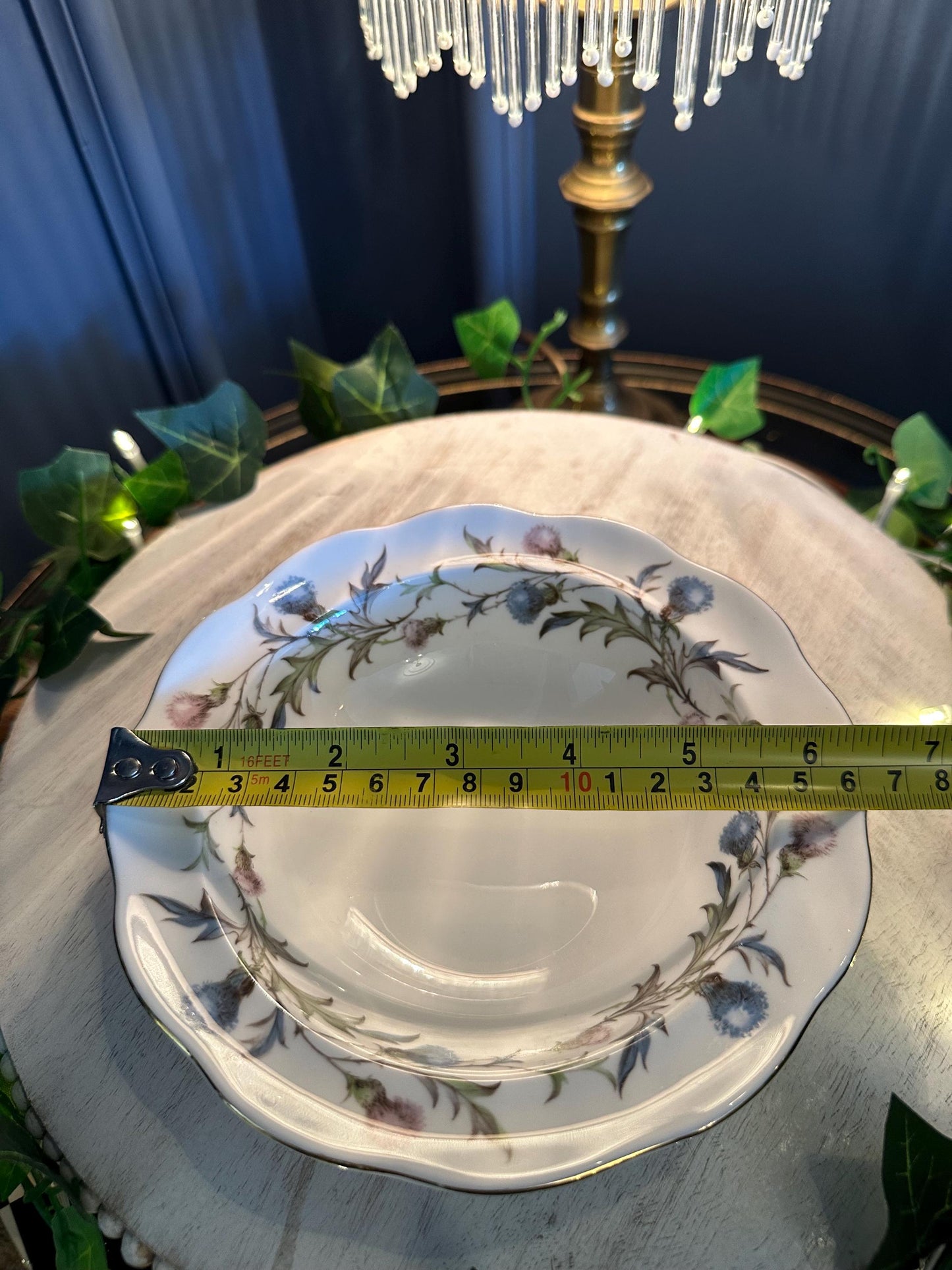 Vintage Royal Albert Brigadoon Bowls (Set of 5) – Fine Bone China Dessert Bowls