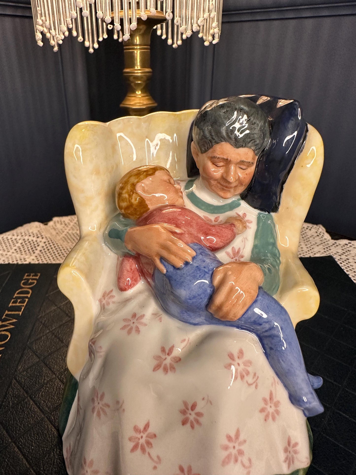 Royal Doulton Sweet Dreams Figurine HN2380 - Vintage 1970 English Bone China